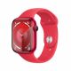 Apple Watch Series 9 GPS, 45mm  (PRODUCT)RED with  (PRODUCT)RED Sport Band S/M