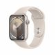 Apple Watch Series 9 GPS, 45mm Starlight Sport Band S/M