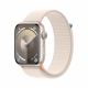 Apple Watch Series 9 GPS, 45mm Starlight Sport Loop