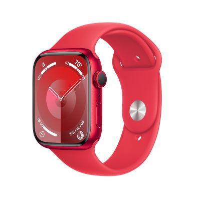 Apple Watch Series 9 GPS, 45mm (PRODUCT)RED with (PRODUCT)RED Sport Band M/L